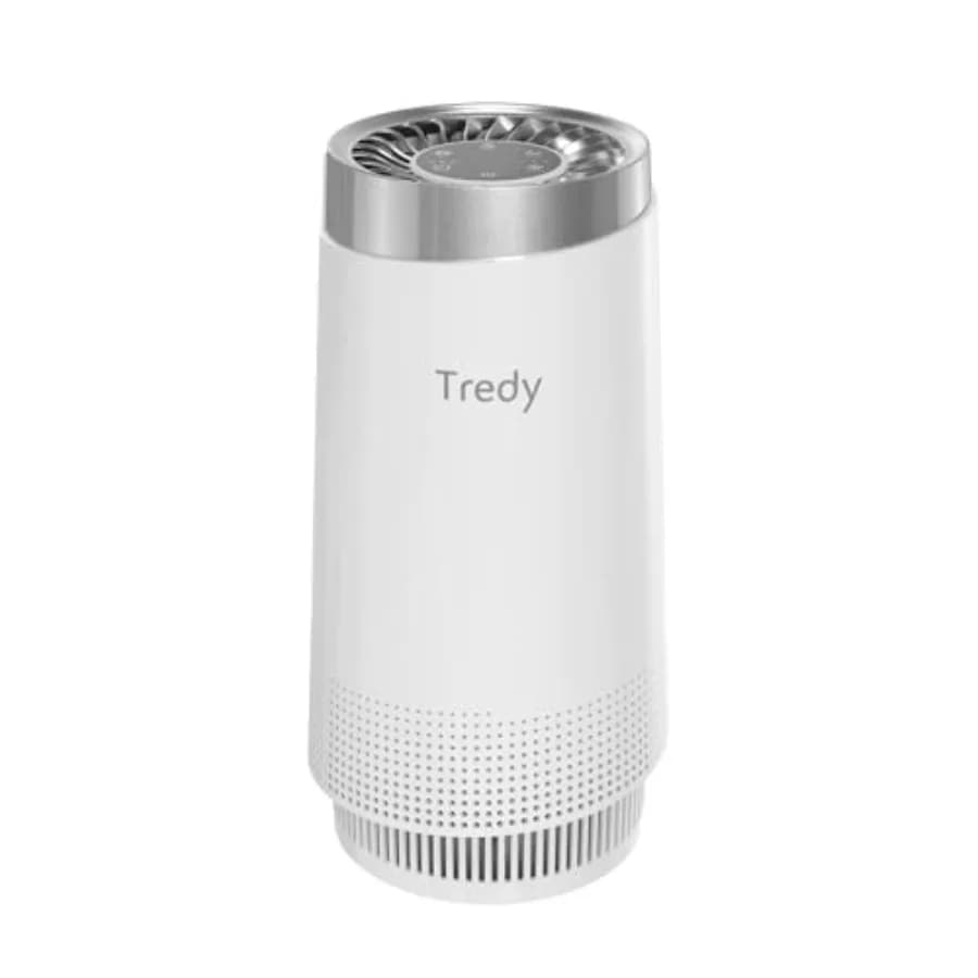 Purificatore d'aria con filtro HEPA per allergie domestiche, peli di animali domestici e fumo in camera da letto, copre fino a 1080 piedi quadrati