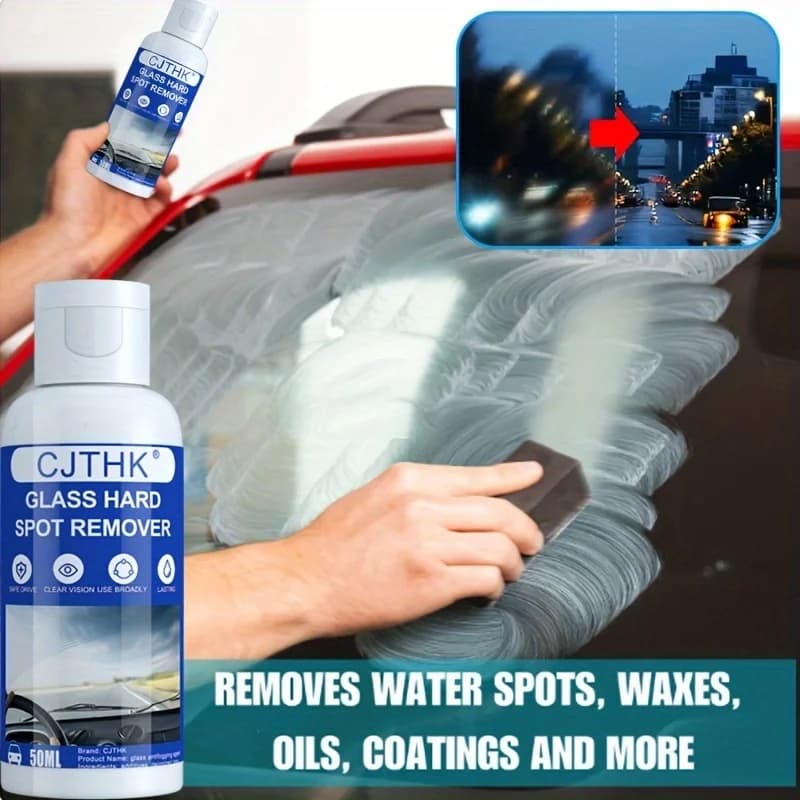 Rivestimento antipioggia per la rimozione della pellicola dell'olio per vetro dell'auto per il kit di lucidatura automatica della maschera per specchio del parabrezza liquido idrofobico per auto