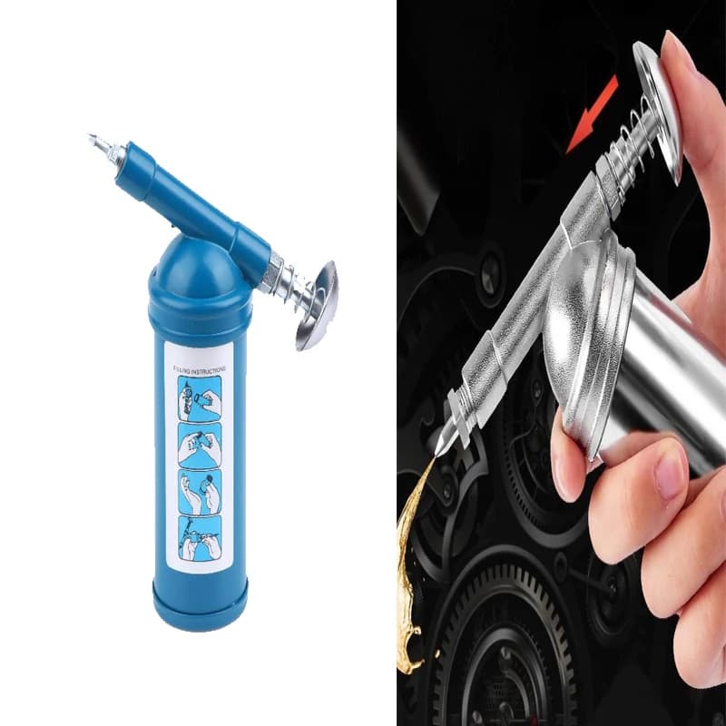 1 Pezzo Oliatore ad Alta Pressione 80CC Mini Oliatore Manuale a Spruzzo per Bici da Strada, Escavatori, Macchinari, Pompa di Iniezione Olio