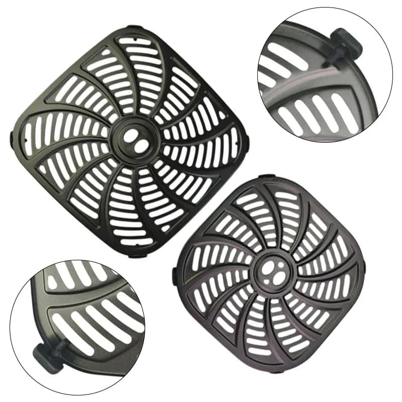 Air Frying Plate Tray and Corner Protection Accessories Steam Cooking Plate Tray Accessories for Kitchen Appliances