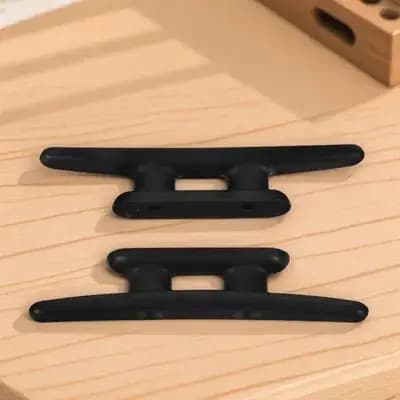 2Pcs Premium Nylon Yacht Cleats Heavy Duty Marine Rope Cleats for Boats Dock Pilings Flagpoles Tarps Awnings