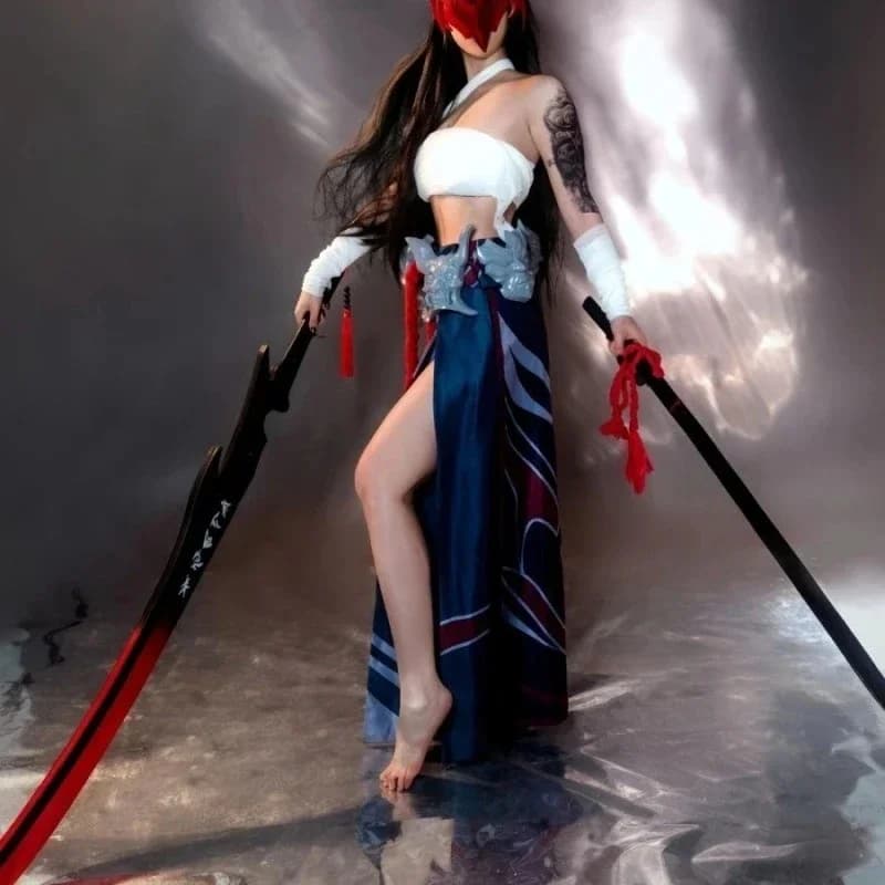 Yone Cosplay Costumes Game LoL The Unforgotten Yone Role Play dress Uniform Halloween Carnival Outfits For Male And Female