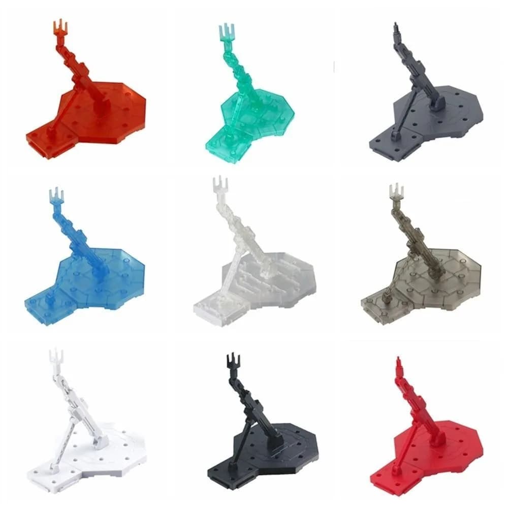 Nuovo modello di figura del Robot staffa di figura MG HG BB 1/144 1/100 espositore fatto a mano Figure di gioco in plastica modello staffa giocattolo