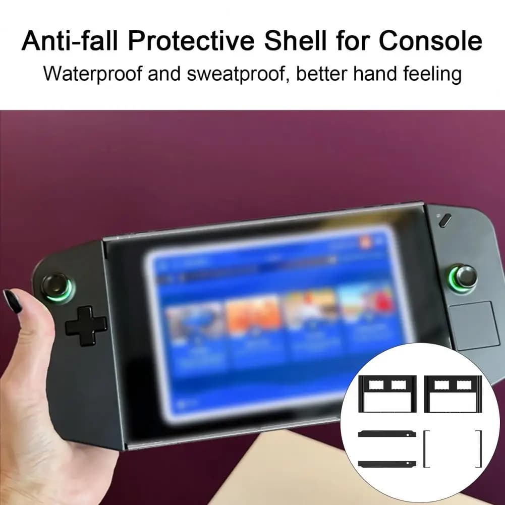 Custodia protettiva per console di gioco Design con foro preciso Custodia per macchina da gioco Custodia in silicone per accessori di gioco Legion Go