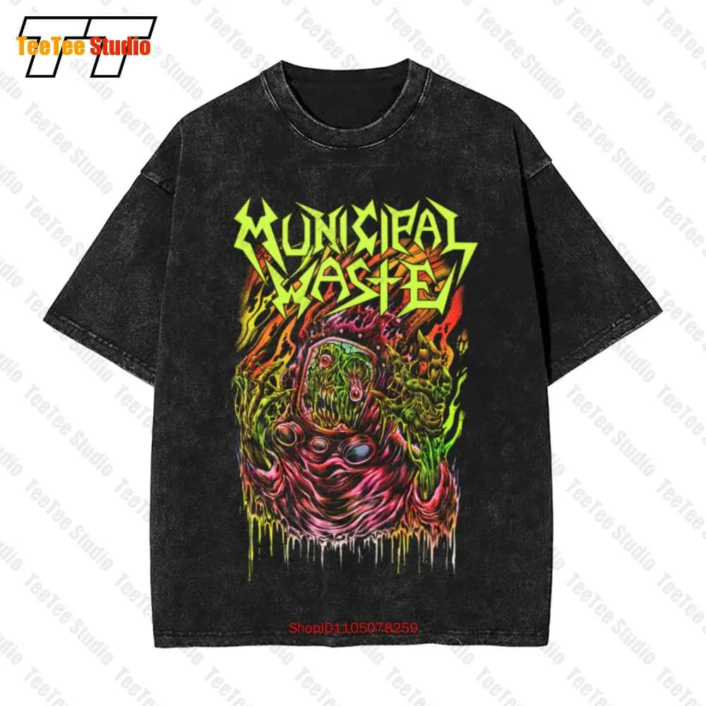 Rifiuti munici Cd Lgo Skinner Mw T-shirt oversize vintage SJE0