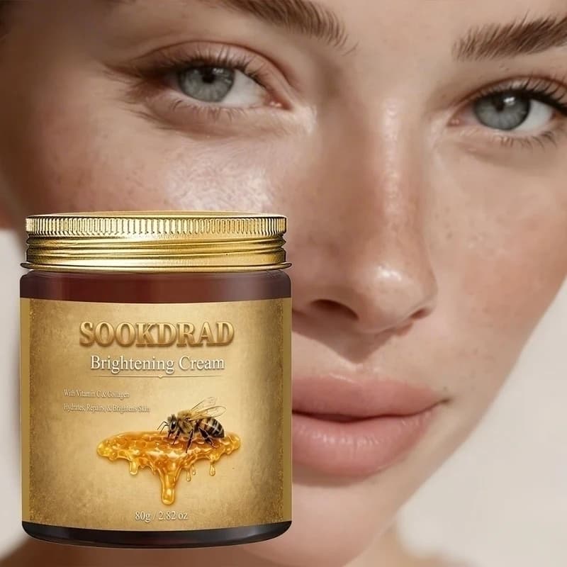 Crema Illuminante, Vitamina C e Collagene, Idrata e Illumina, Viso Collo Corpo, Per Tutti i Generi, 80g/2.82oz, Per Tutti i Tipi di Pelle, Cura Quotidiana della Pelle