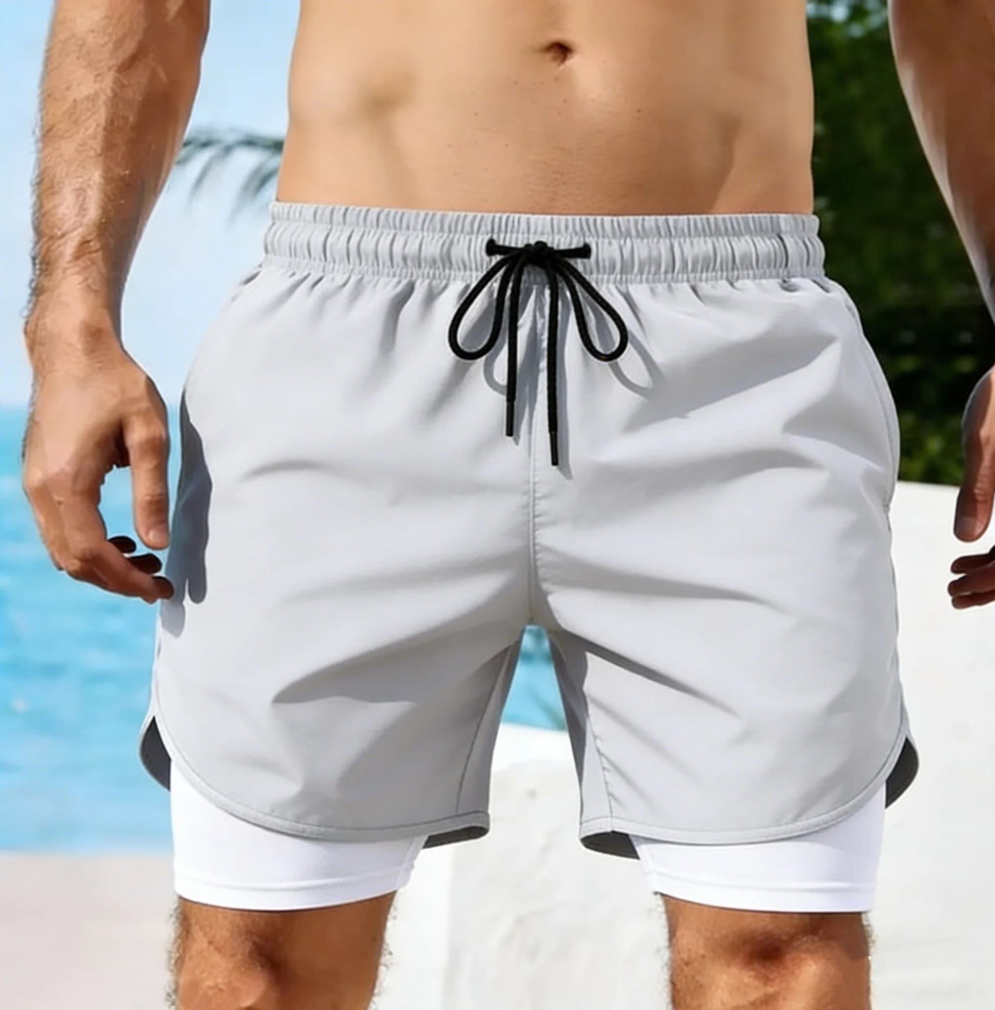 Nuovi Pantaloncini Estivi da Corsa 2026 da Uomo, Sportivi, per Jogging e Fitness, ad Asciugatura Rapida, da Palestra, in Mesh, Pantaloncini Sportivi da Uomo, Pantaloncini da Ginnastica da Uomo