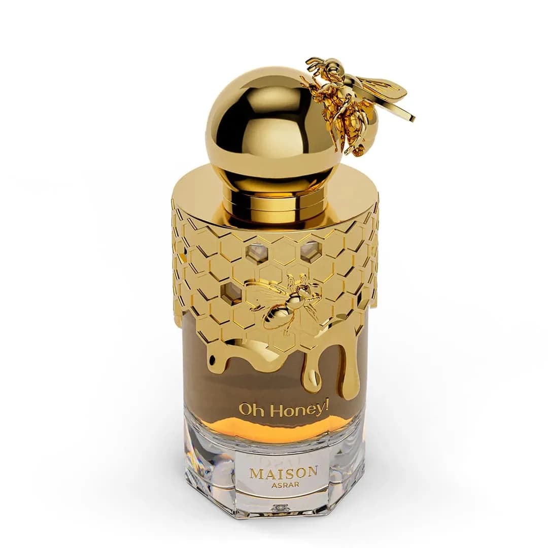 Maison Asrar Oh Honey EDP 100ml Profumo Floreale Estivo al Miele per Donne, Lunga Durata, Regalo per la Festa della Mamma, Profumo per la Laurea