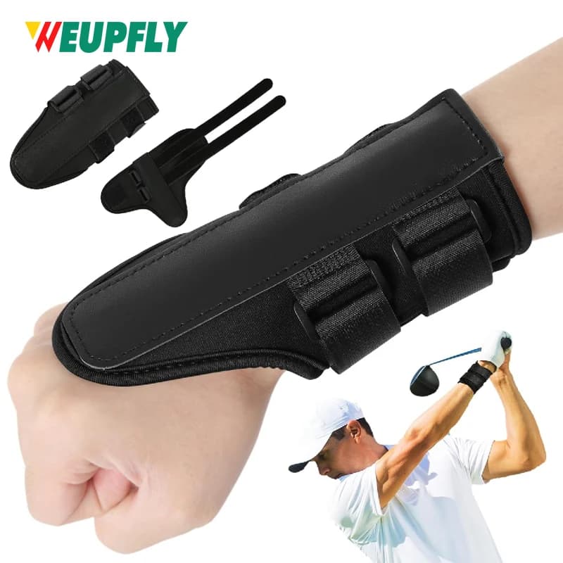 1 Pezzo Trainer da Golf per Polso per Allineamento dello Swing, Ausilio Professionale per l'Allenamento, Supporto per la Correzione del Gesto della Mano, Strumento per la Pratica del Golf