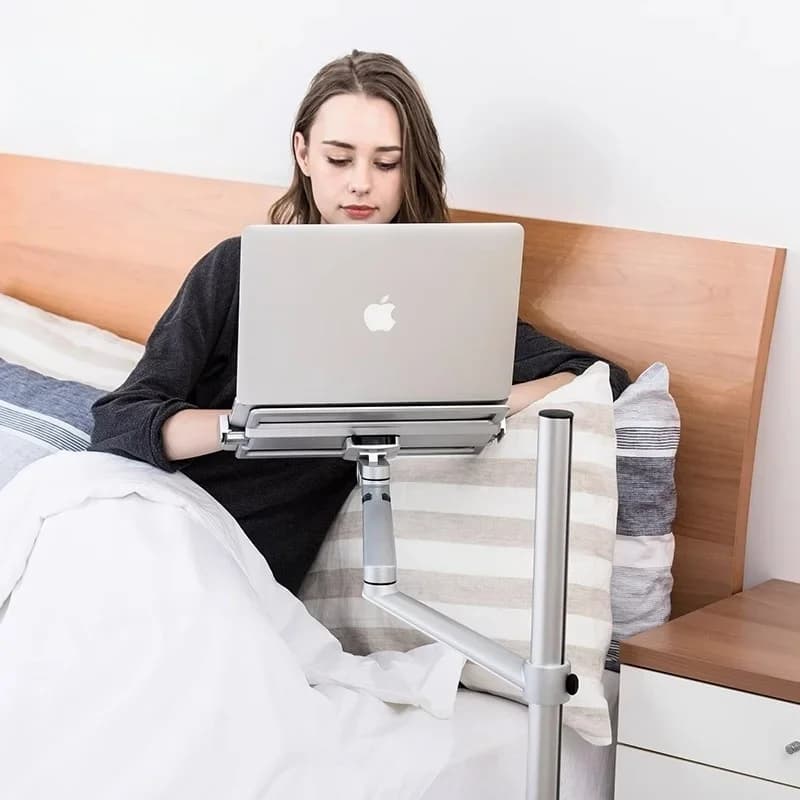 Il supporto per laptop mobile sospeso e regolabile e il supporto da lettura pigro in piedi Parti per laptop Accessori Attrezzature per ufficio