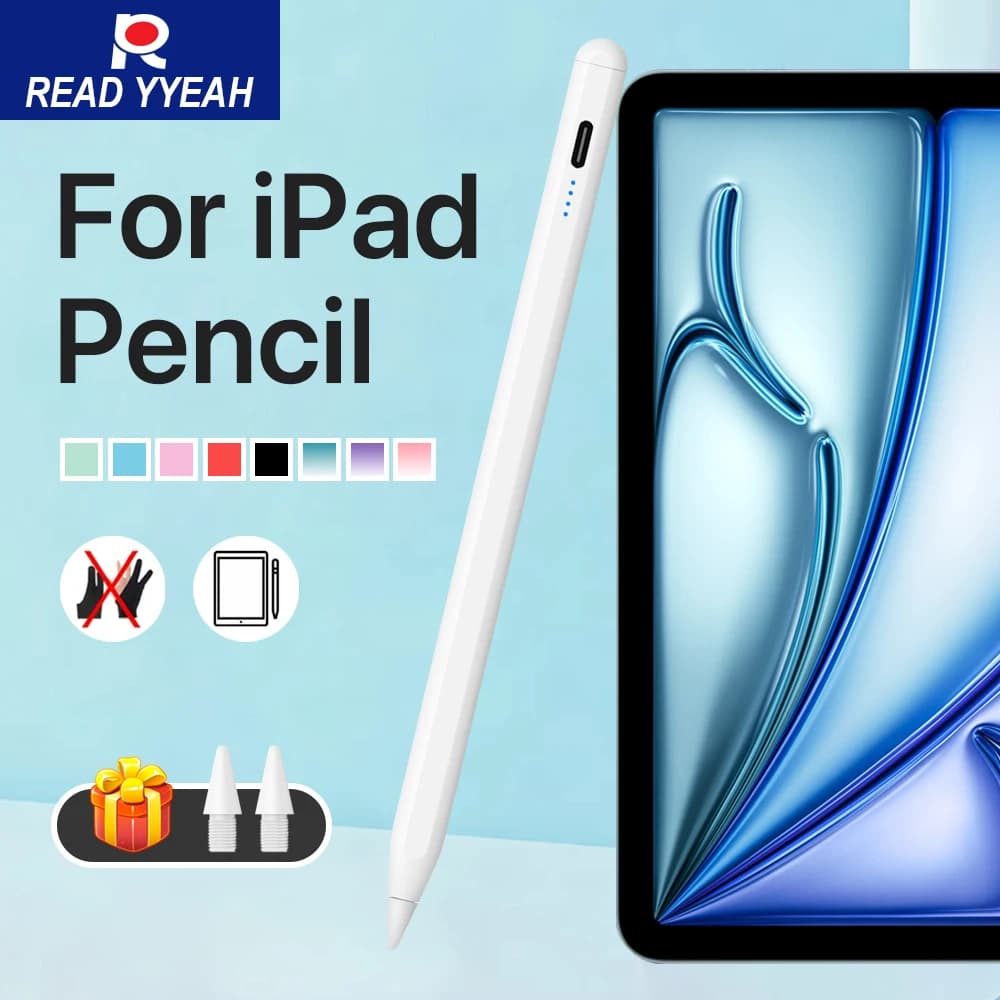 Per Apple Matite 2025a16 M3 2022 2021 2020 2019 2018 Pro Air Mini Penna Stilo Palm Rejection Power Display iPad Pen Accessori