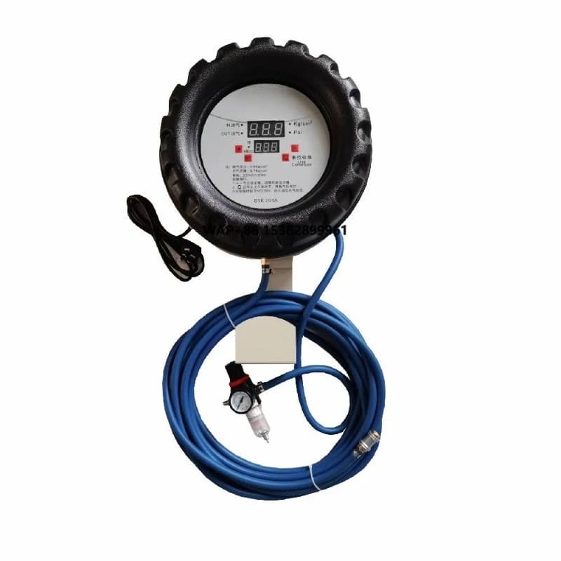 Gonfiatore Automatico per Pneumatici in Metallo a Doppio Cilindro 12V con Manometro Digitale Certificato CE Garanzia di 3 Anni per Auto Compatte