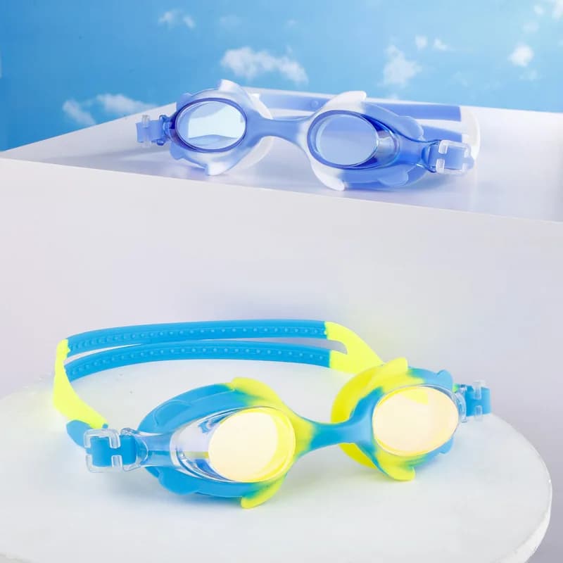 Baby Swimwear, High Definition, Anti-fog and Waterproof, Silicone for Eye Protection