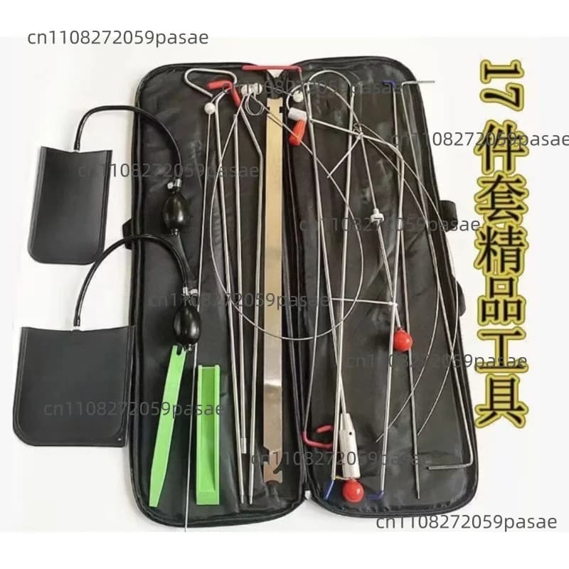 Automobile Maintenance Combination Tool Airbag Retractor Push-pull Dry Wedge Emergency Lever Pull Rope Auxiliary Auto Repair Kit