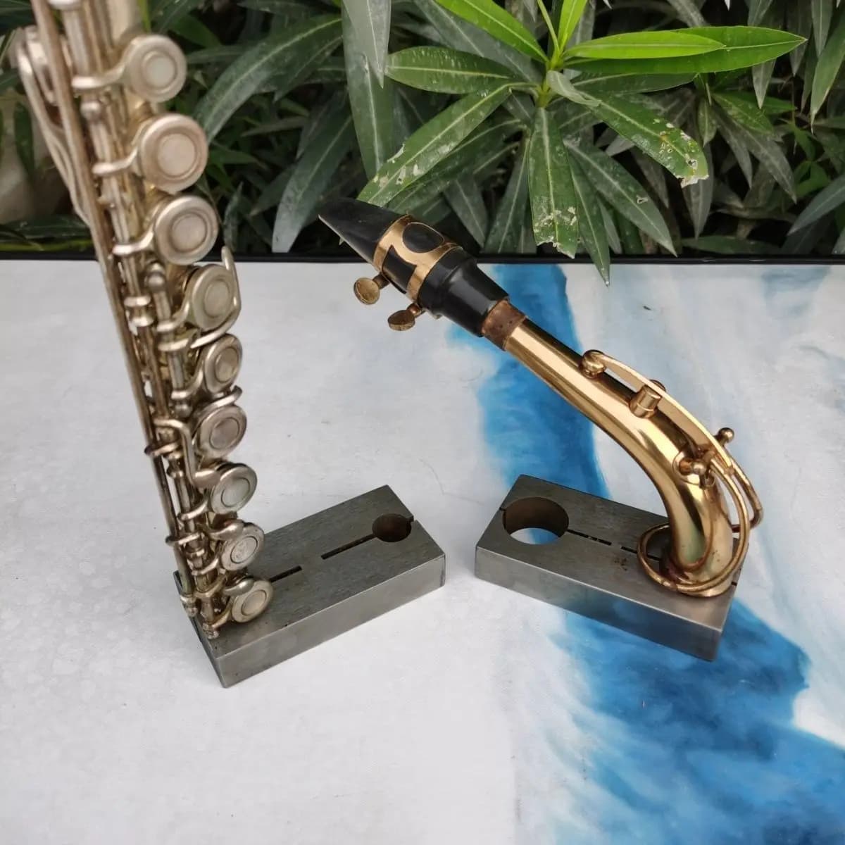 Brass Woodwind Instrument Repair Tool Shrink Joint for Flute Saxophone Mid-High Bass - Professional Maintenance Equipment