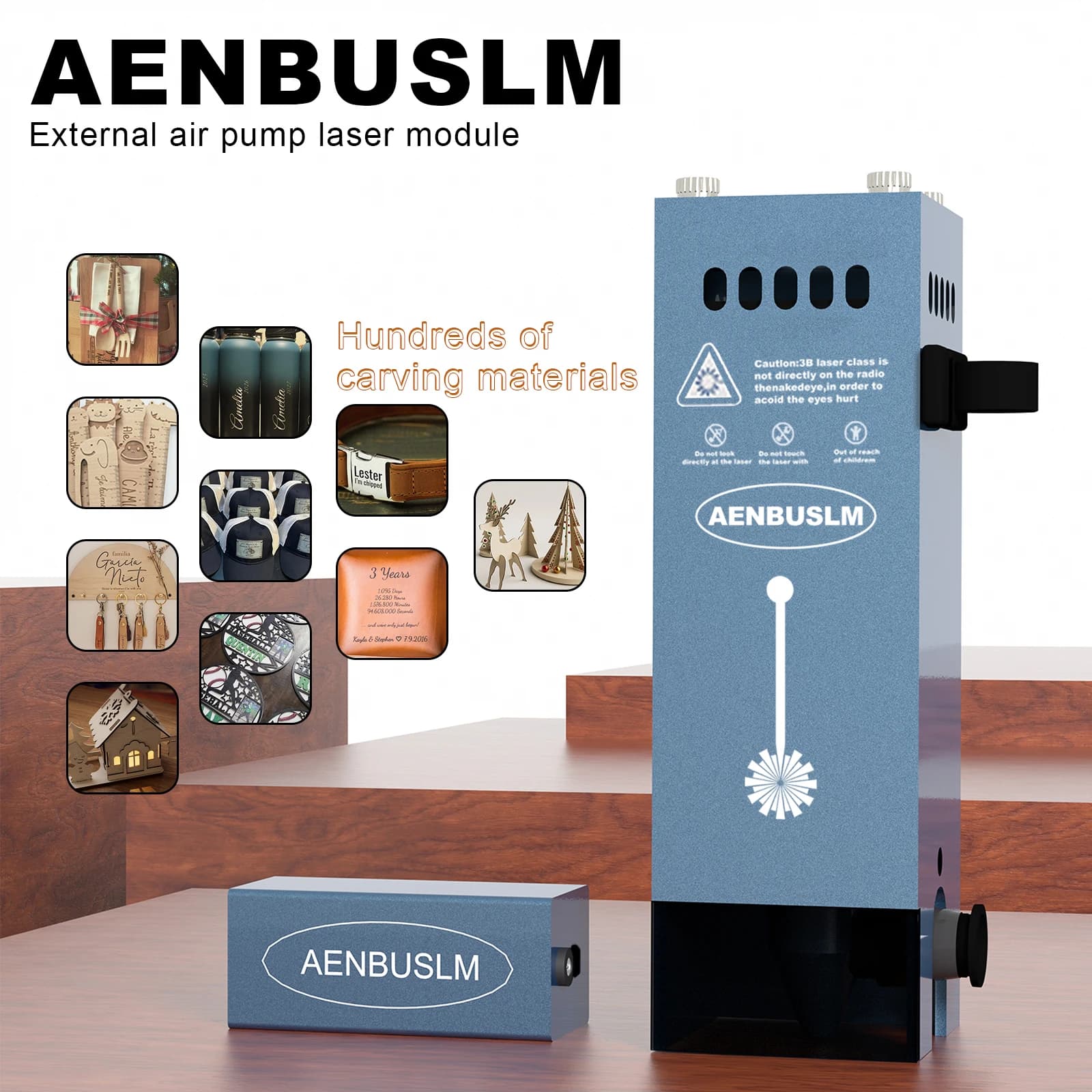 AENBUSLM 80W Testa per incisione laser Ugello per incisore laser Modulo laser Macchina da taglio laser Taglierina laser Strumento per la lavorazione del legno CNC