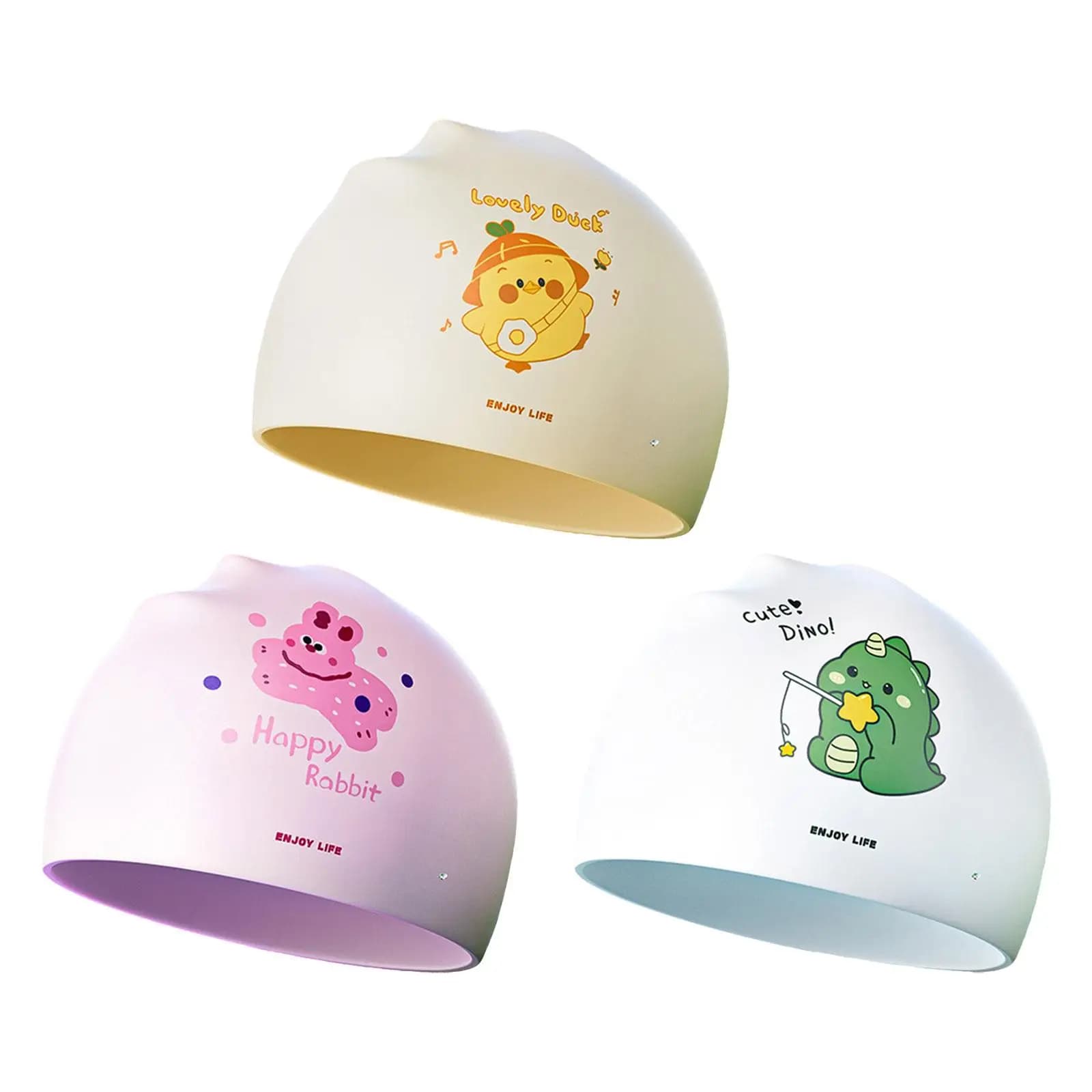 Kids Swimming Head Silicone Elastic Swimming Head for Diving Pool Water Sports