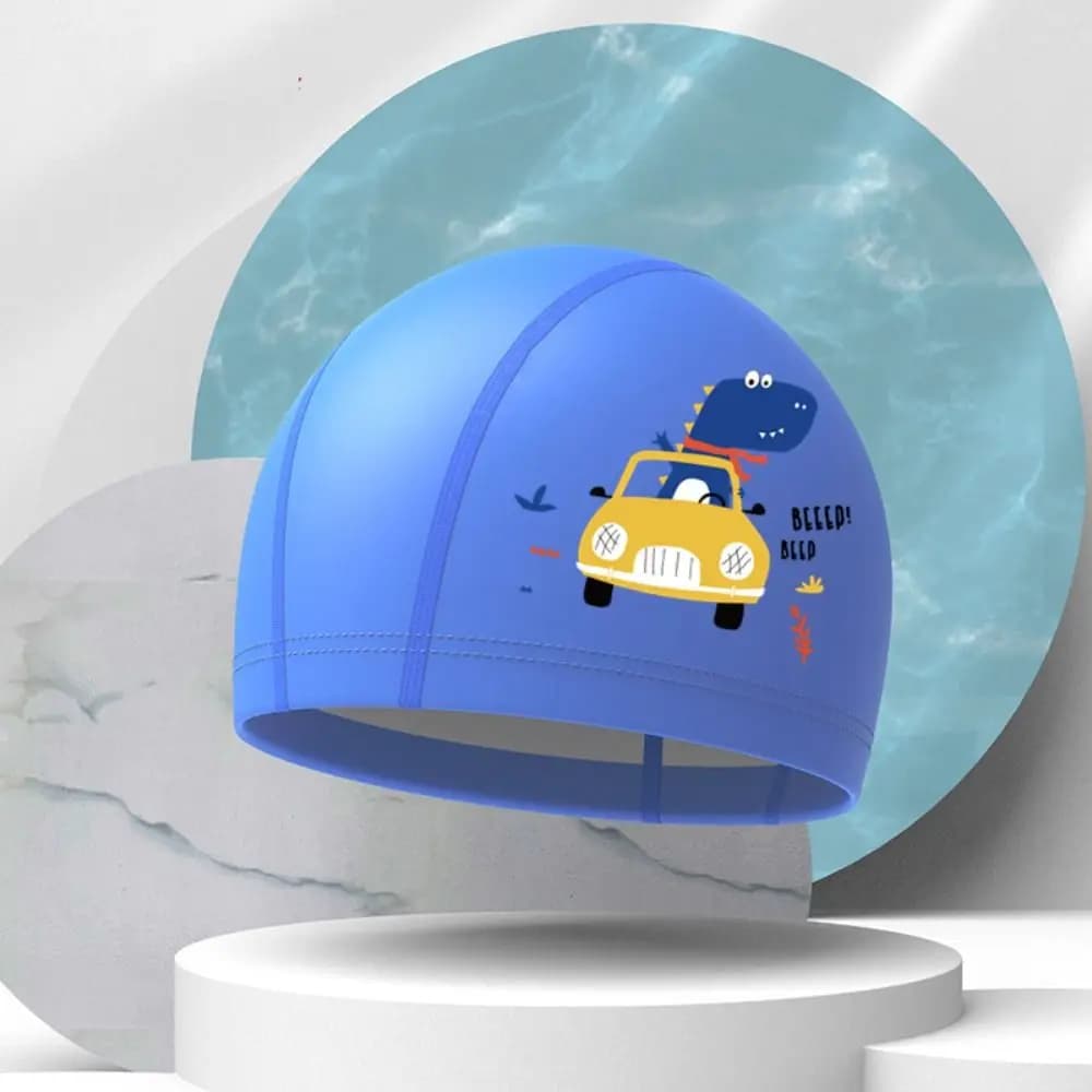 Cuffia da nuoto per piscina con protezione per le orecchie, modello Astronauta, per allenamento e bambini