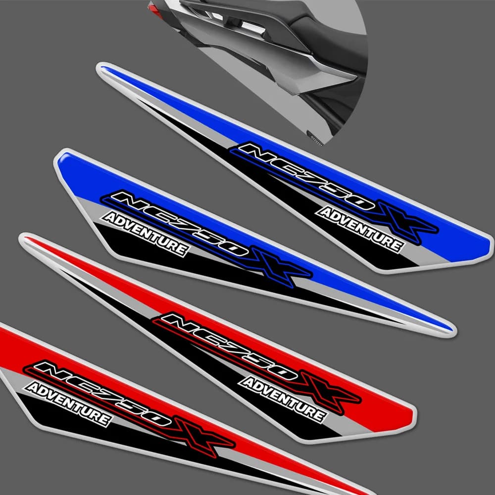 Adesivi Protettivi per Serbatoio NC750X NC 750 X, Emblema Logo per Bagagliaio, Protezione Carenatura, Valigia in Alluminio per Moto 2019 2020