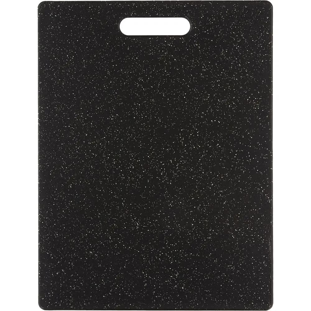 Elegant 11x14.5 Inch Non-Slip Poly Cutting Board with Rubber Feet, Dishwasher Safe, BPA-Free, Made in USA