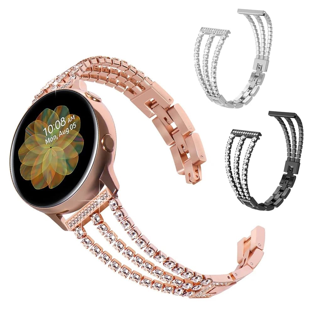 Luxury Watch Strap for Samsung Galaxy Watch 7/ 6/ 5/ 4 Classic 42mm 46mm Smartwatch Band Bracelet Galaxy Watch 6 Band Watchband