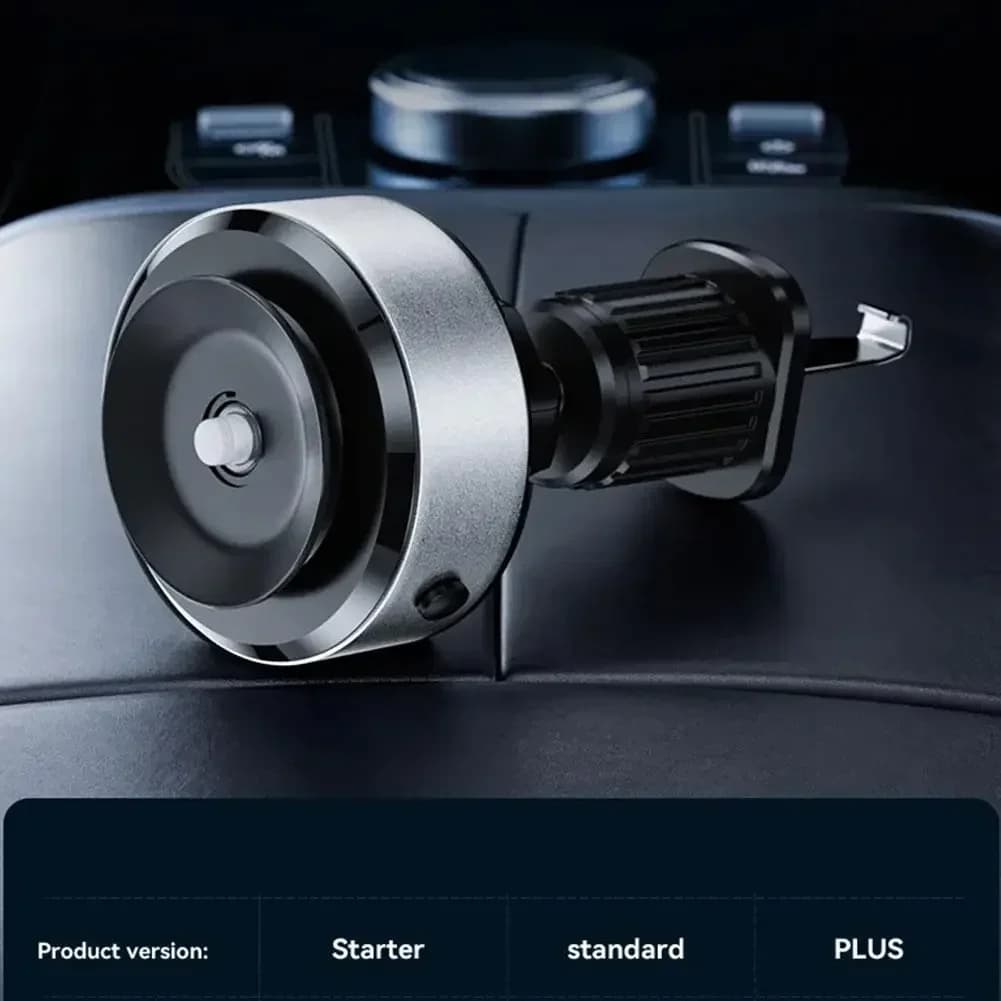 Mobile Phone Holder Magnetic Vacuum Adsorption Car Bracket 360° Rotation Car Magnetic Car Phone Holder