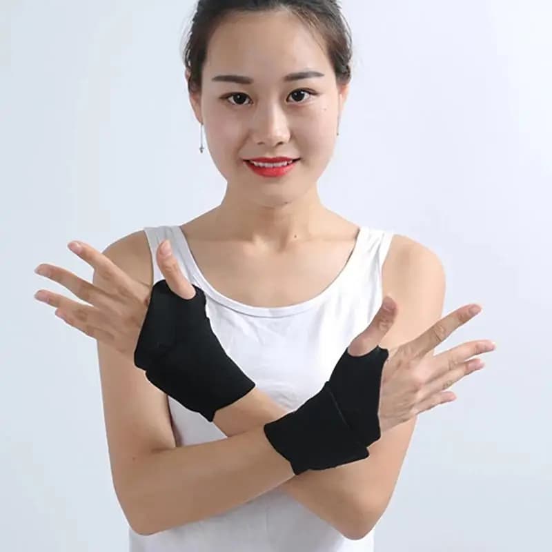 Nuovo Braccialetto Autoriscaldante con Terapia Magnetica, Supporto per Polso, Scaldamani, Compressione e Sollievo dal Dolore