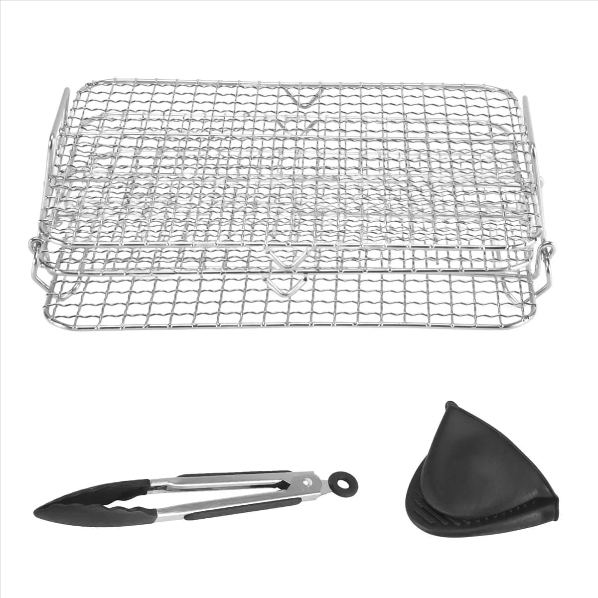 WDL Air Frying Grid for Foodi Grill XL Air Frying Machine, Multilayer Dehydrator Grid Air Frying Accessories for Toast Grid