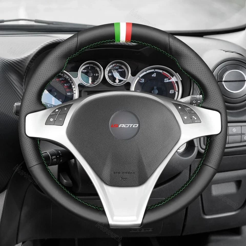 Microfiber leather hand sewn cover for Alfa Romeo Giulietta 2010-2014 MiTo 2008-2015 Year Auto hand sewn