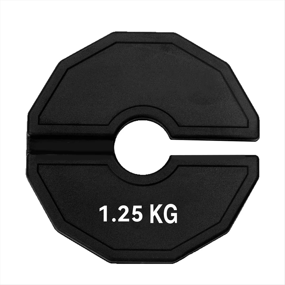 ABGV Gym Micro-Piasters Fractional weight plate with handlebars Rubber fractional weight plates Additional change Black 1,25 kg