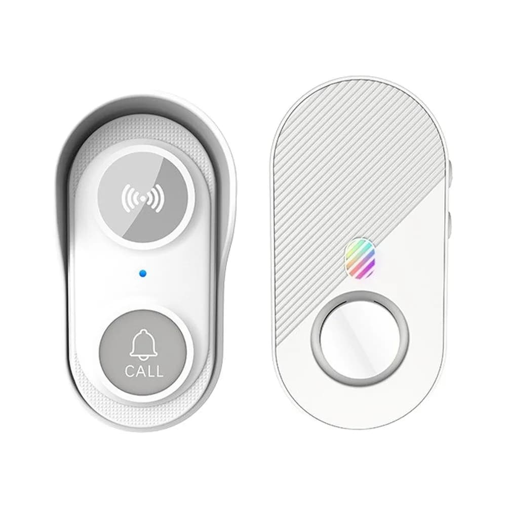 Video Doorbell Camera Wireless with Motion Detection Alerts and Real Time Two Way Audio Communication via 2.4GHz WiFi