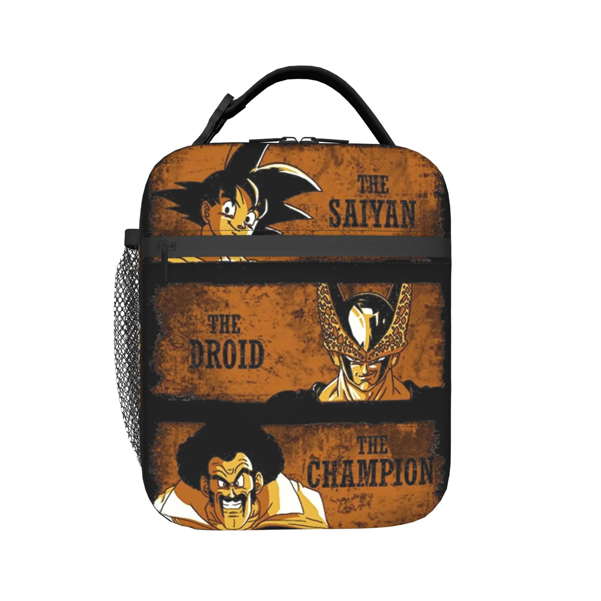 D-Dragon-Ball-L DragonBalls Borsa termica per il pranzo per uomo e donna, contenitore per alimenti, contenitore termico portatile per la scuola, l'ufficio