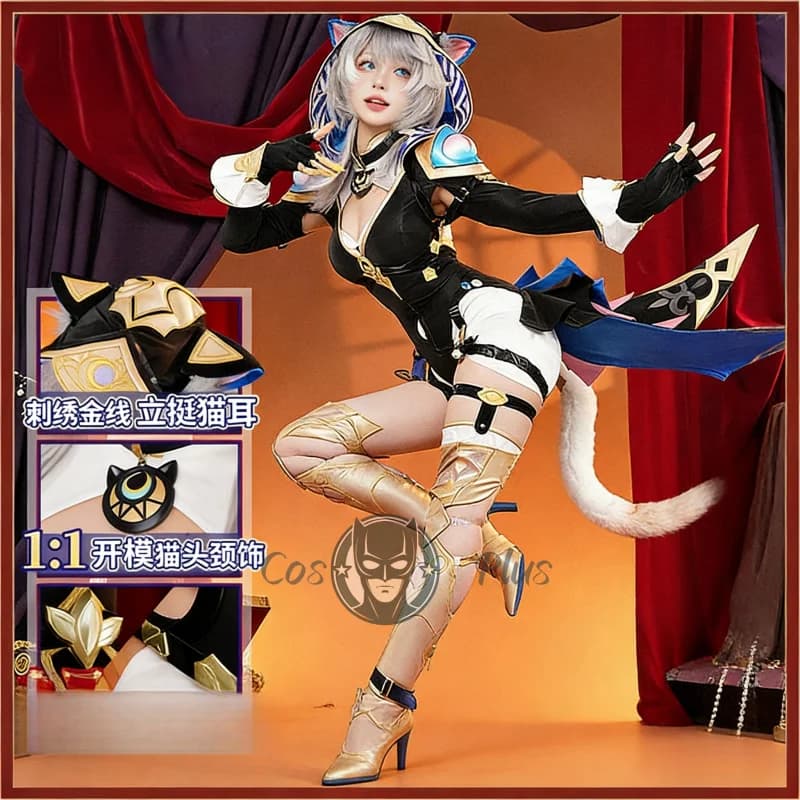 Gioco Honkai Star Rail Cipher Costume Cosplay Tuta Uniforme Festival Festa Halloween Natale Abbigliamento per le donne