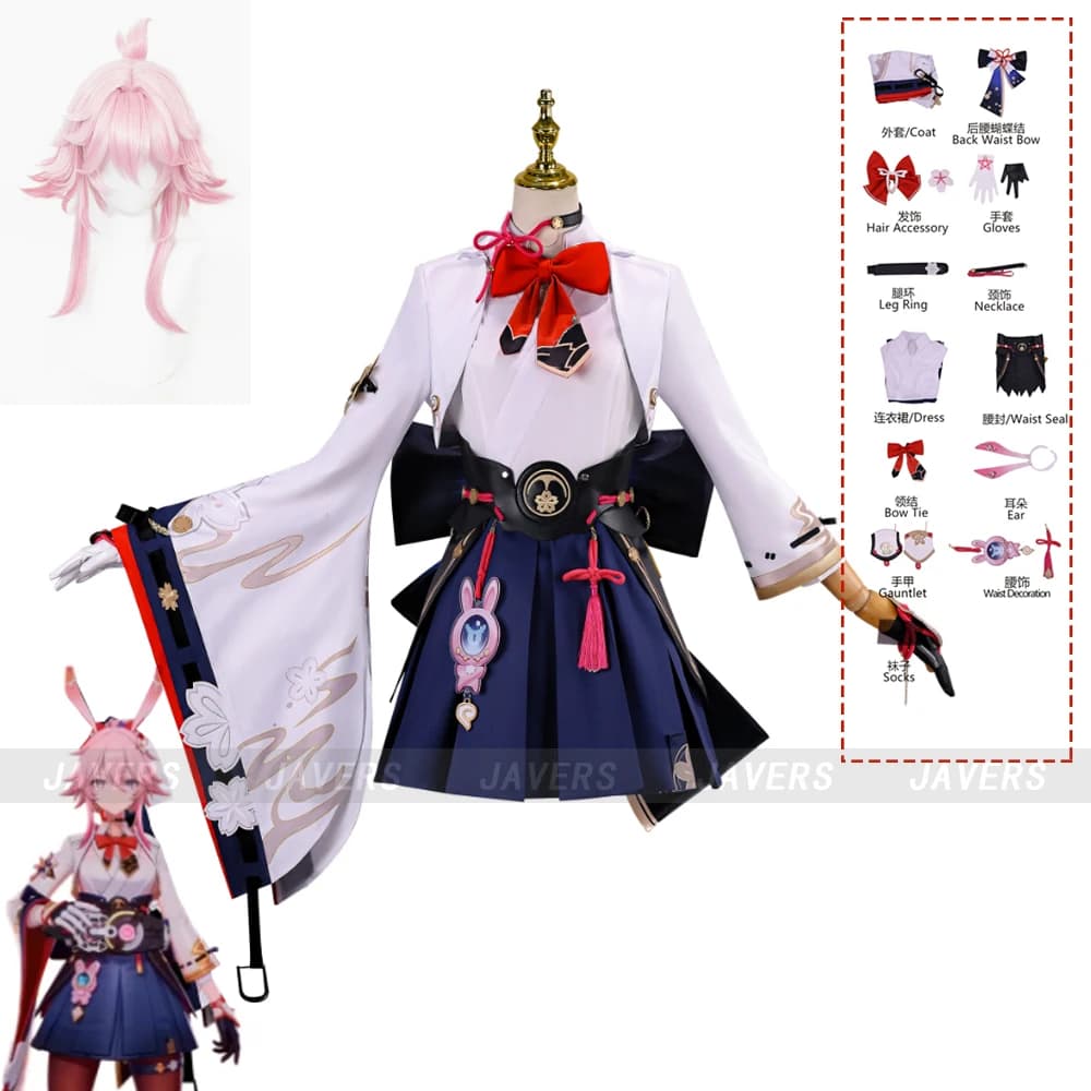 Costume Cosplay del Gioco Honkai: Star Rail Evanescia, Abito Camicia, Uniforme da Combattimento, Sexy Costume da Donna per Carnevale, Halloween, Giochi di Ruolo e Feste