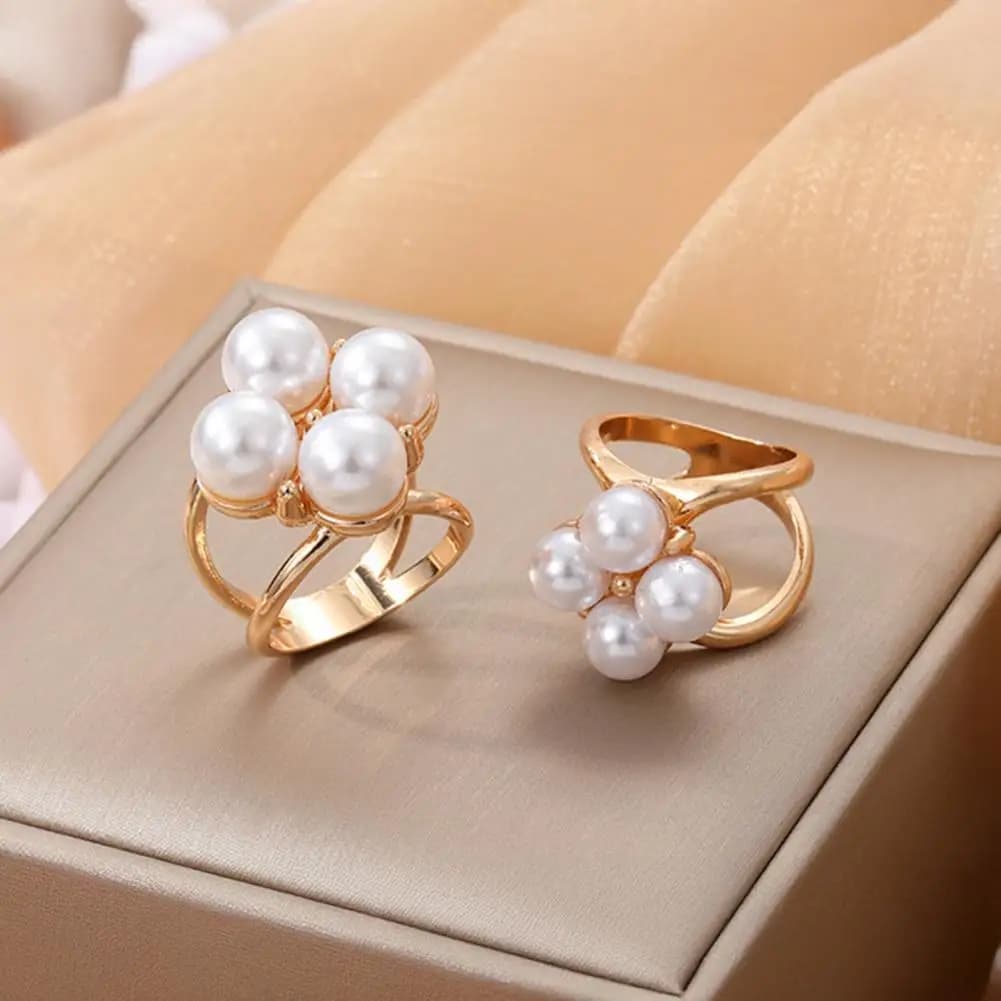4 Pezzi Anelli per Sciarpe a Forma di X con Perle Finte Camelia, Fermagli Metallici per Sciarpe, Fibbie Porta Sciarpe per Donne, Sciarpe di Seta e Camicie