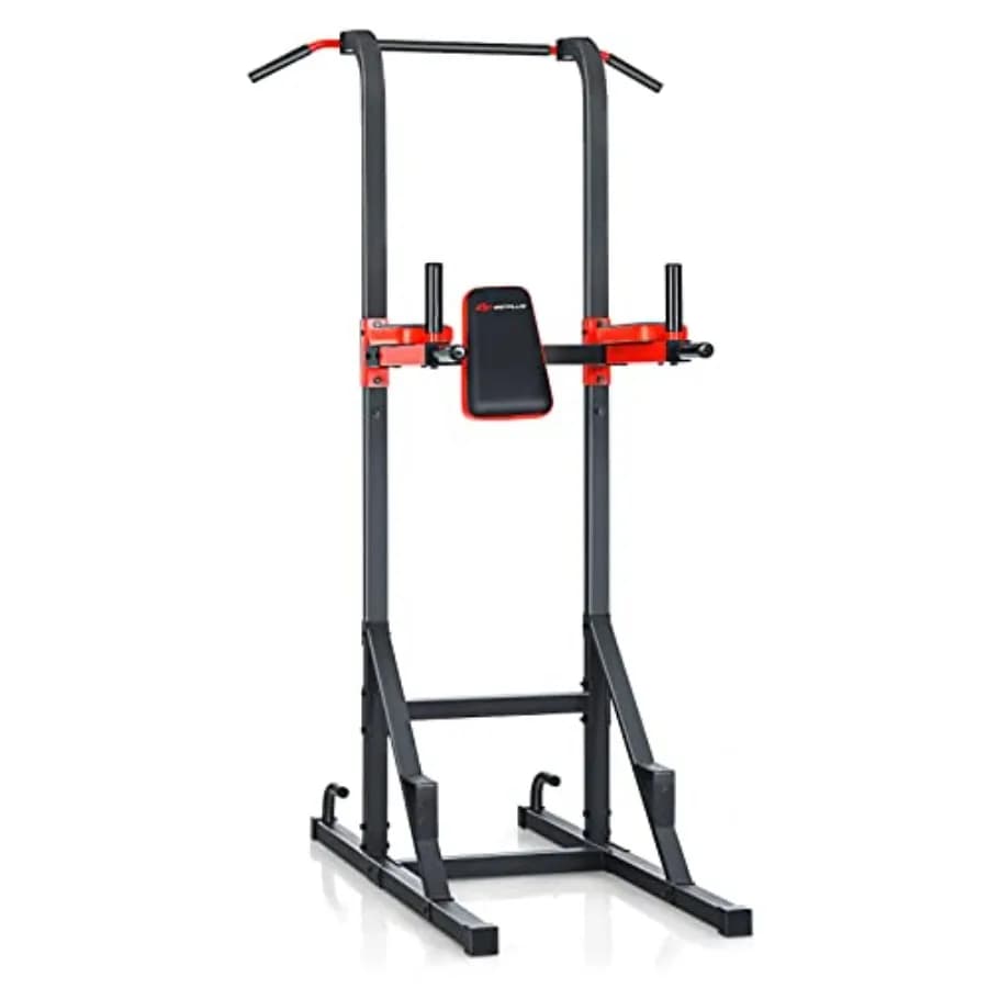 Power Tower Pull Up Bar Dip Station Multifunction Dive Bar Stand Fitness Exercise Equipment for Home Gym All Body Str