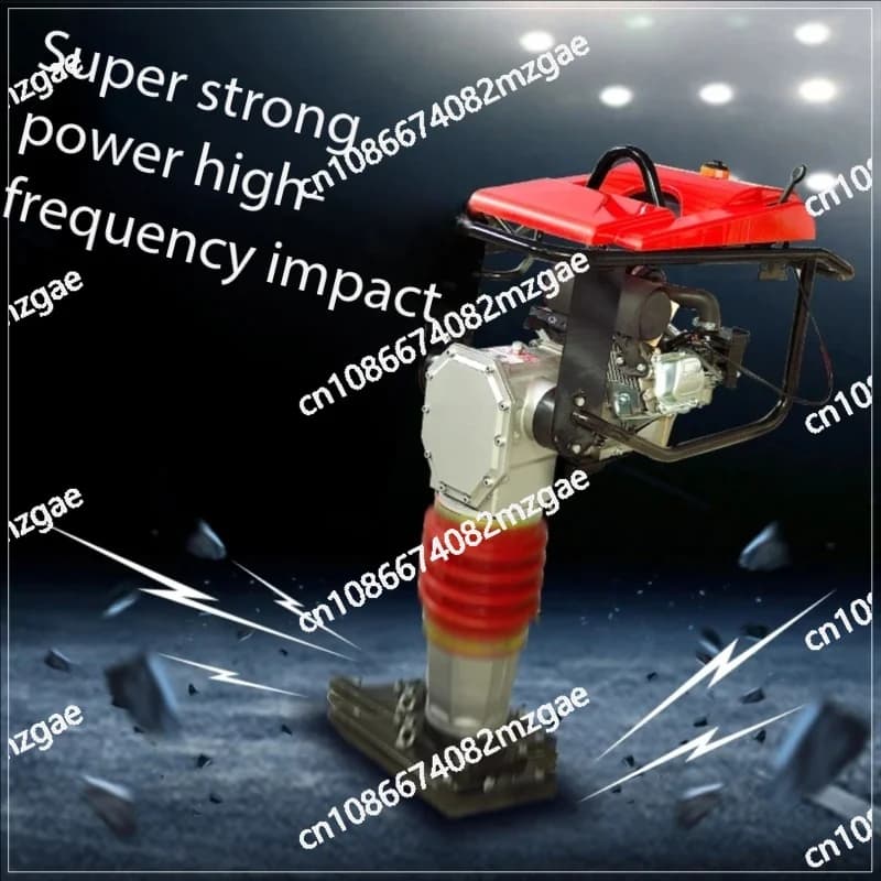 Electric/powered diesel jack jumping and vibrating plate for fusing compaction, trench and soil
