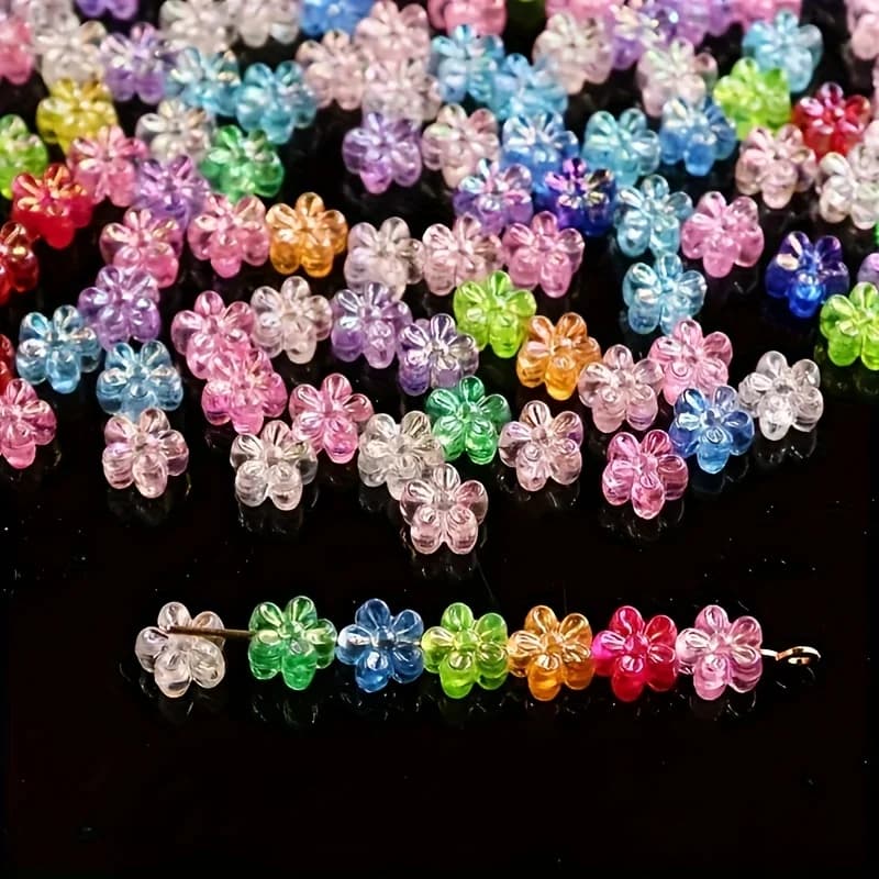 110 4x7mm (0.16 * 0.28 inch sparkling AB crystal spacer beads, used for making earrings and bracelets, charming DIY craftsmanshi