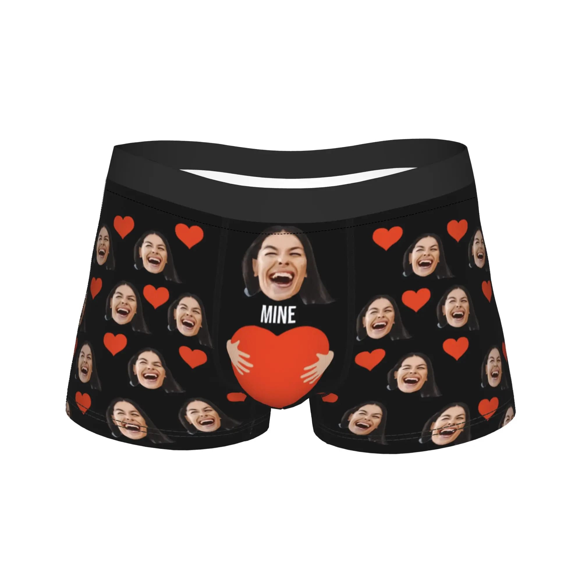 Boxer Sexy Personalizzati per San Valentino, Mutande Morbide Fai-da-Te per Uomo, Taglie S-XXL