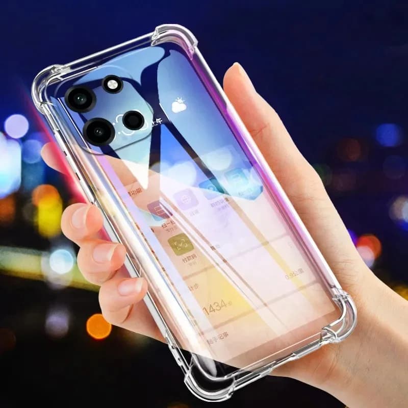 Skinlee per OnePlus Nord 6 Turbo 6V custodia trasparente in silicone con airbag antiurto per OnePlus Nord 6 Turbo 6V custodia posteriore