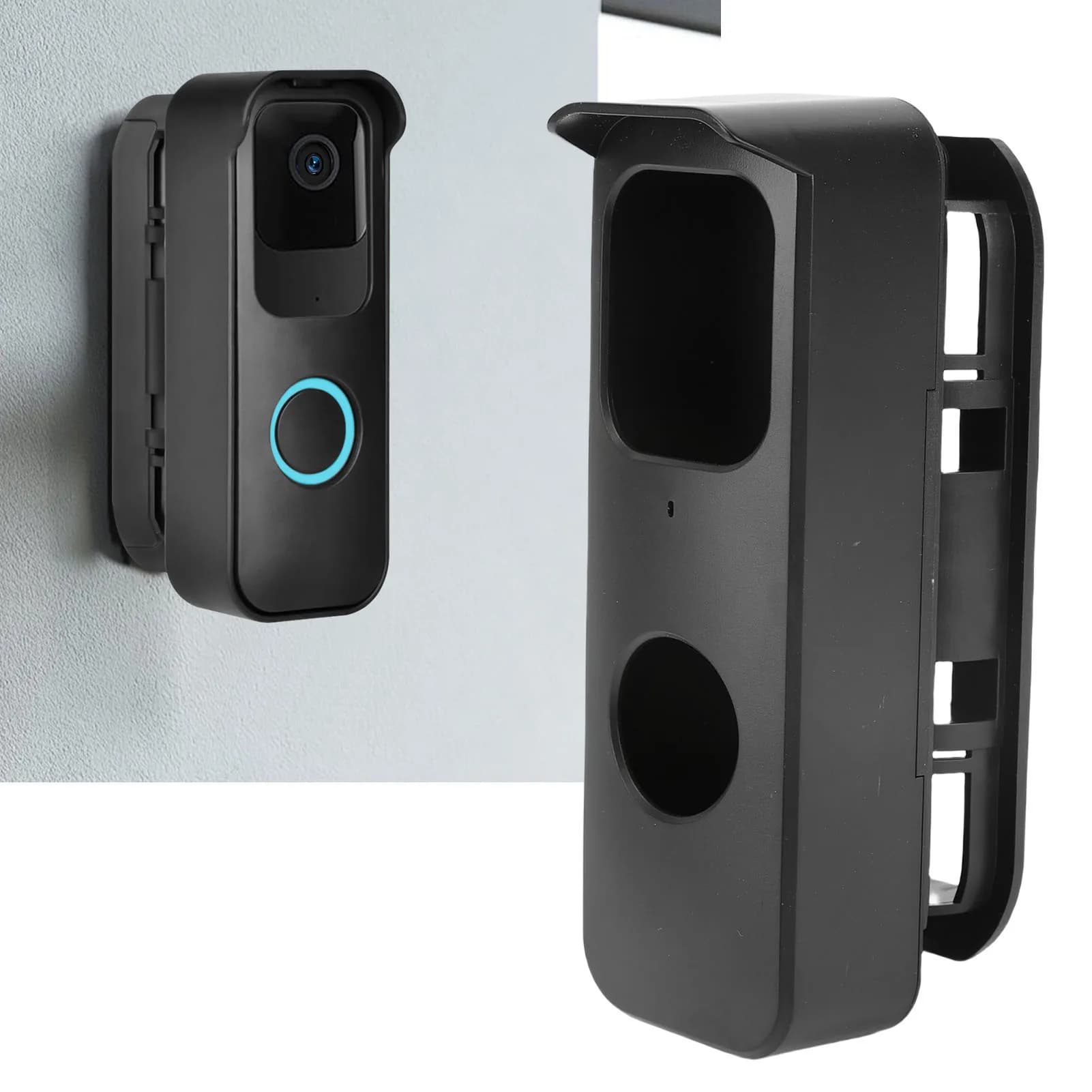 Supporto per campanello adatto per Blink Gen1 Supporto per montaggio regolabile con angolo per videocitofono antifurto per porta dell'appartamento dell'ufficio domestico