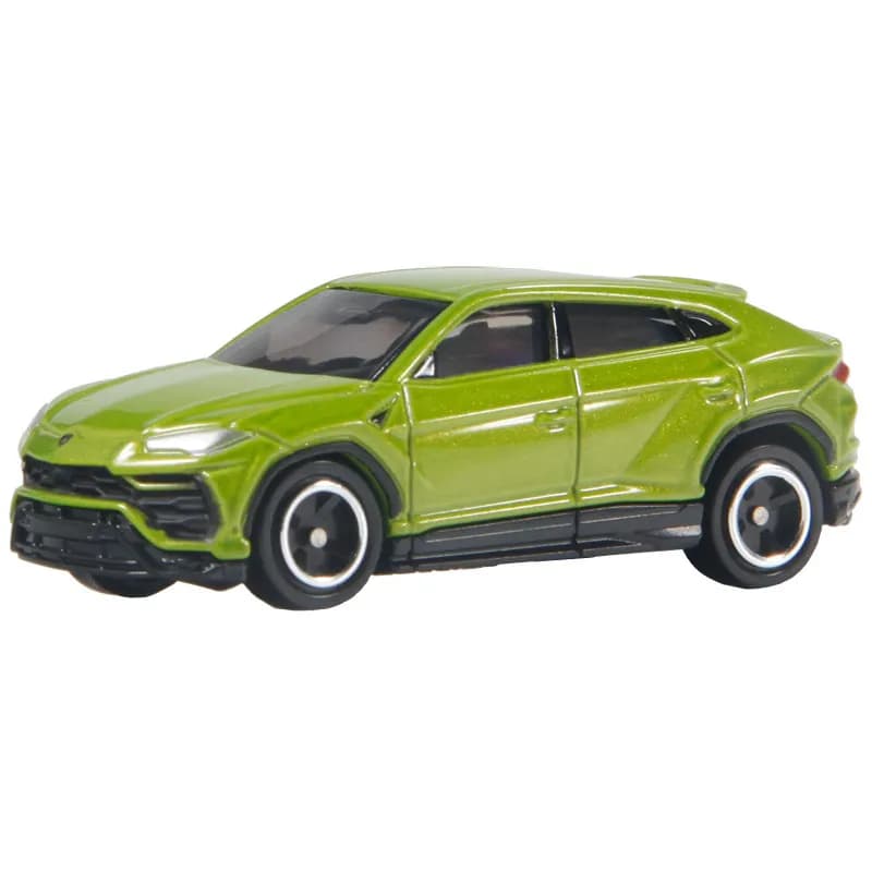 Original TAKARA TOMY Tomica No.2 Lamborghini Urus 1/66 Diecast Alloy Super SUV with Working Suspension Collectible Gifts for Boy