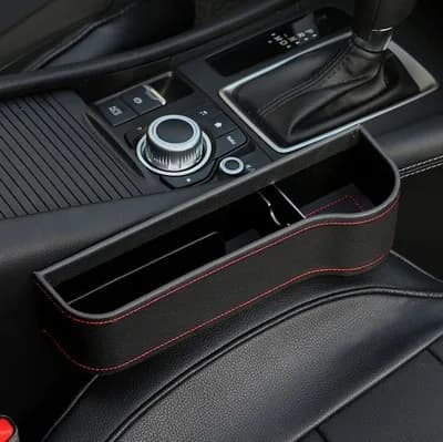 Organizzatore di scatole di immagazzinaggio per auto Organizzatore universale per seggiolino auto Porta carte per telefono Tasca per sedile Gap Pocket Catcher Organizer
