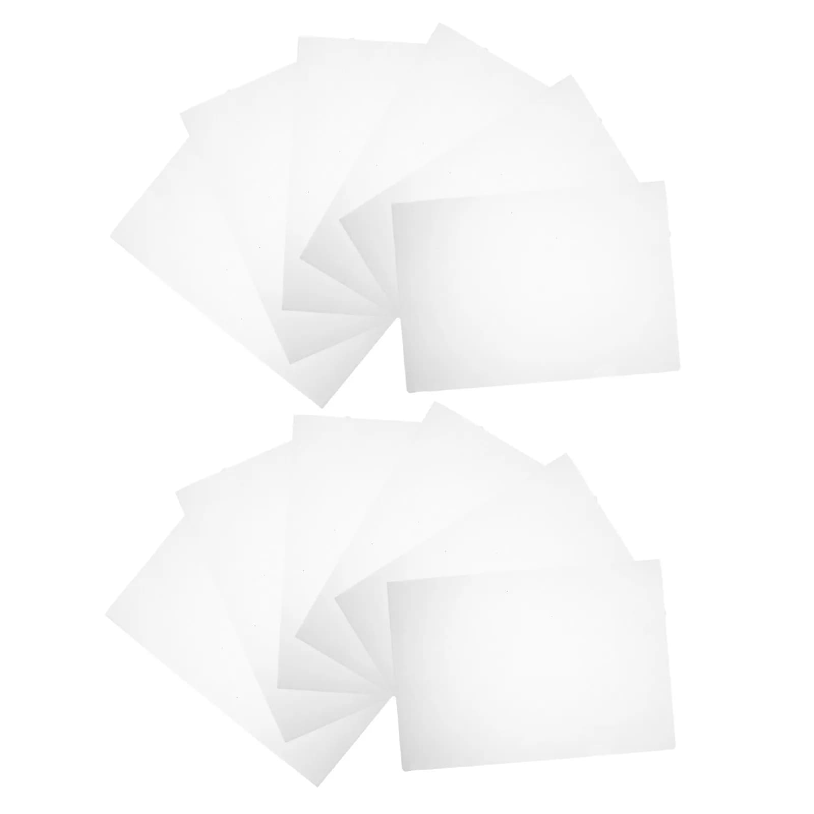 24Pcs Transparent File Folder L-Shaped Plastic Document Holder for Office Clear Paper Sleeves File Protection Storage
