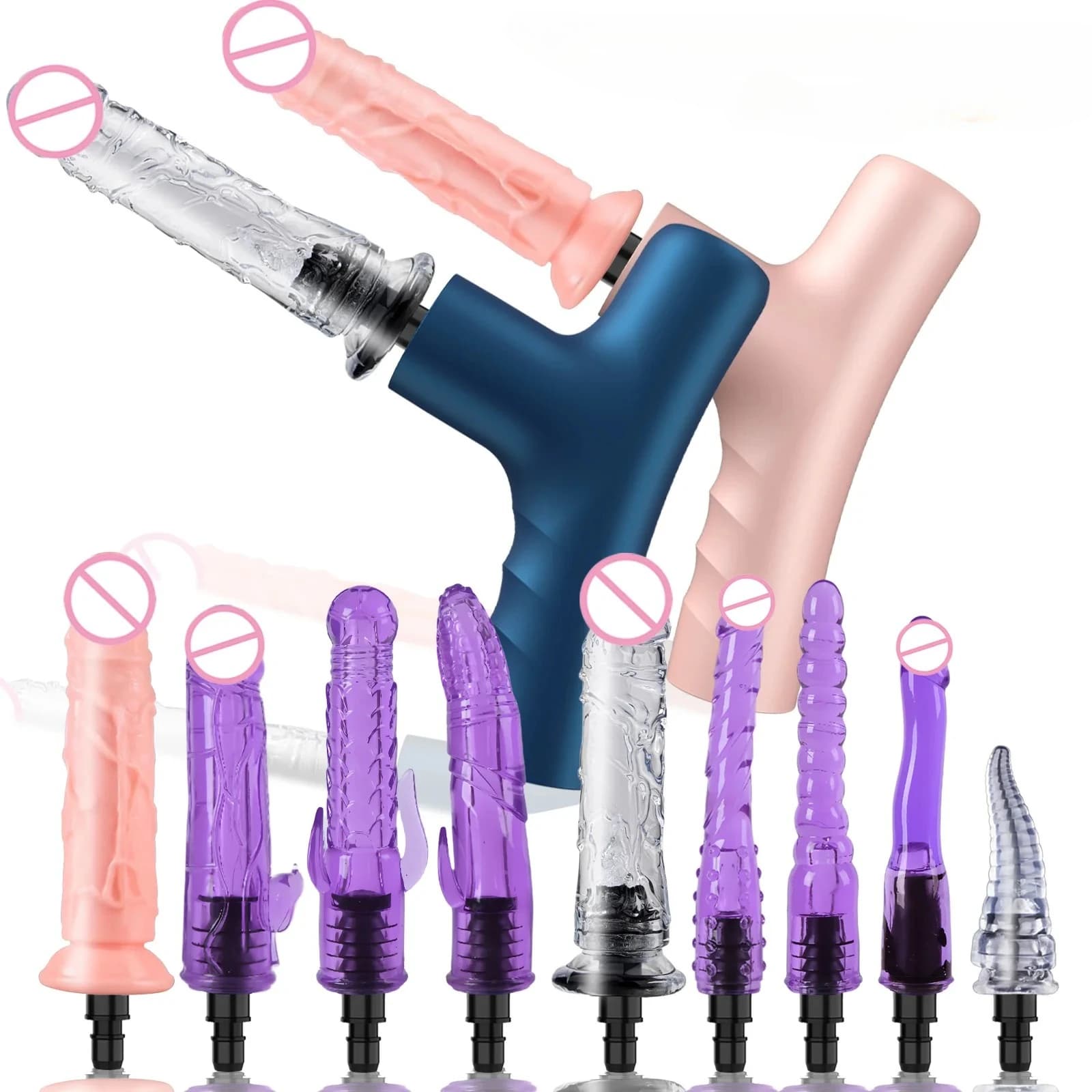 2026 Mini Massage gun Automatic Silent Sex Machine Male Female Sex Toy Masturbator Enhance Pleasure Dildo Vibrator Adult Gift