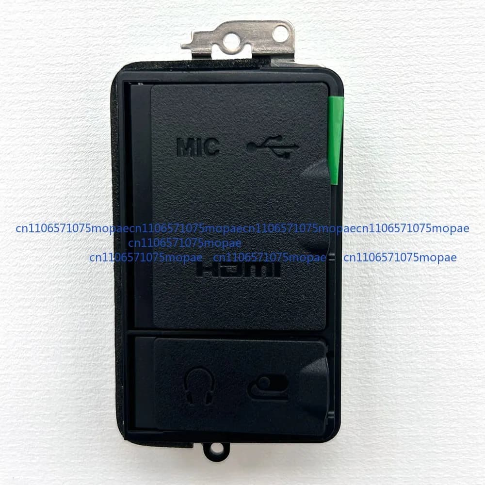 Parte di riparazione della fotocamera MIC compatibile HDMI con coperchio in gomma USB D7500 per Nikon con cavo a nastro