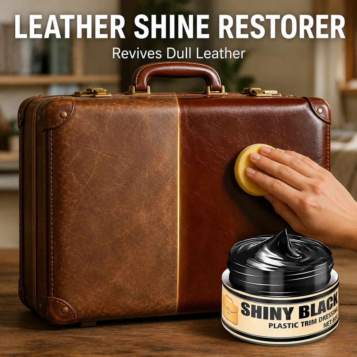 Magic Leather Repair Cream Restores Shine Protects and Revives Leather Seats Sofas Shoes and Bags