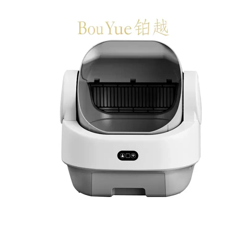 for No. Open Automatic Cat Litter Box Electric Smart Self Cleaning Toilet Deodorizing Anti Splash Waste Shoveling Machine