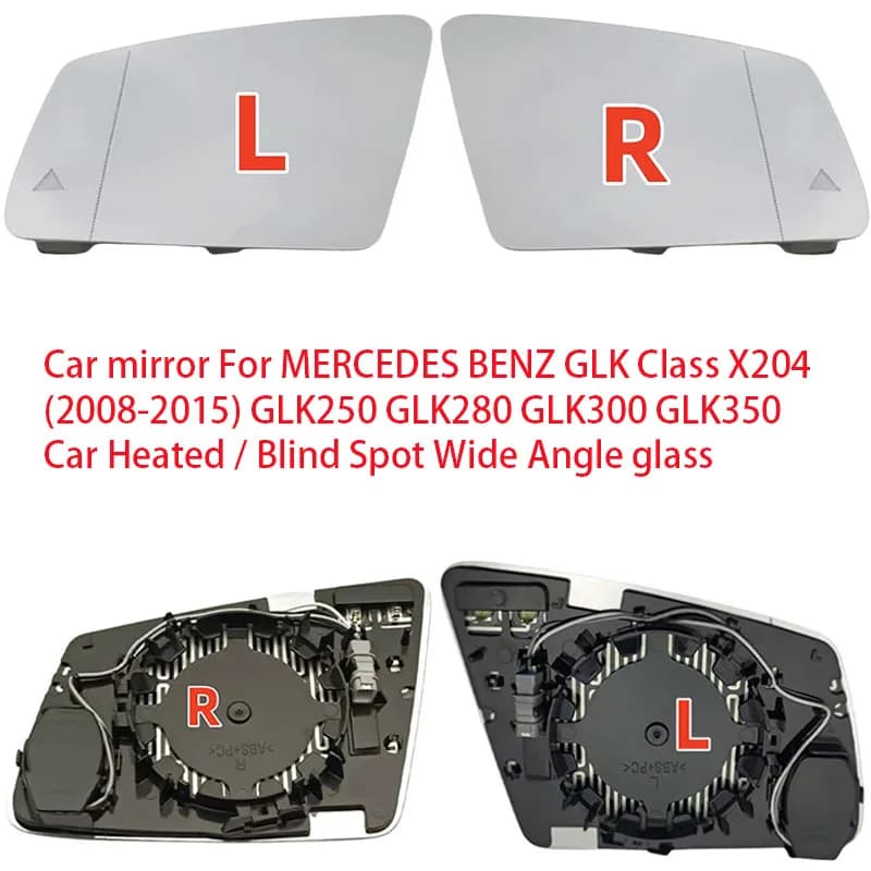 Car Mirror For MERCEDES BENZ GLK Class X204 2008-2015 GLK250 GLK280 GLK300 GLK350 Car Heated / Blind Spot Wide Angle Glass