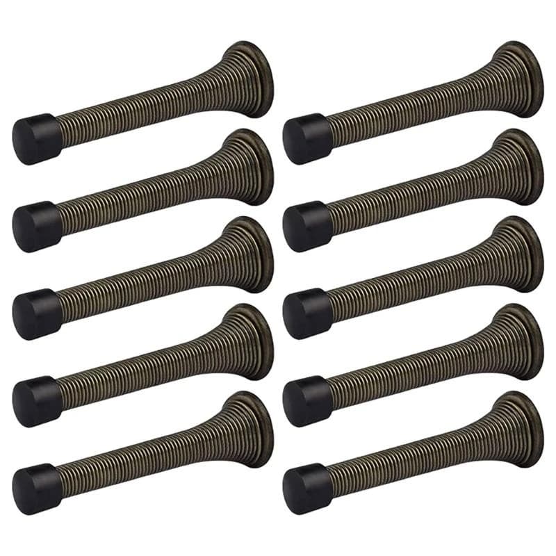 Set di fermaporta a molla per carichi pesanti tipo USA Set di raccolta di fermaporta a molla multifunzione da 85 mm in case, uffici e hotel